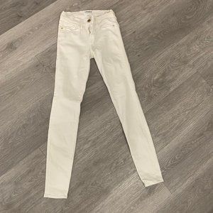 Frame White Skinny Jean